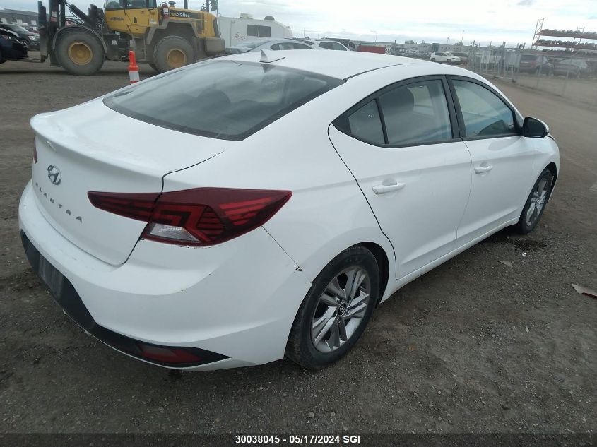 2019 Hyundai Elantra Sel/Value/Limited VIN: KMHD84LF1KU816823 Lot: 30038045