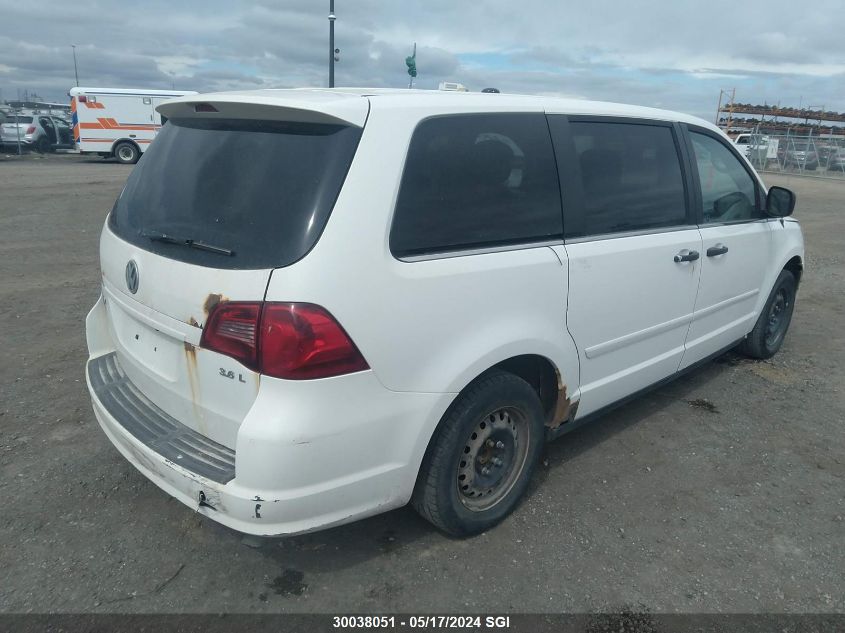 2011 Volkswagen Routan S VIN: 2V4RW4DG3BR728219 Lot: 30038051