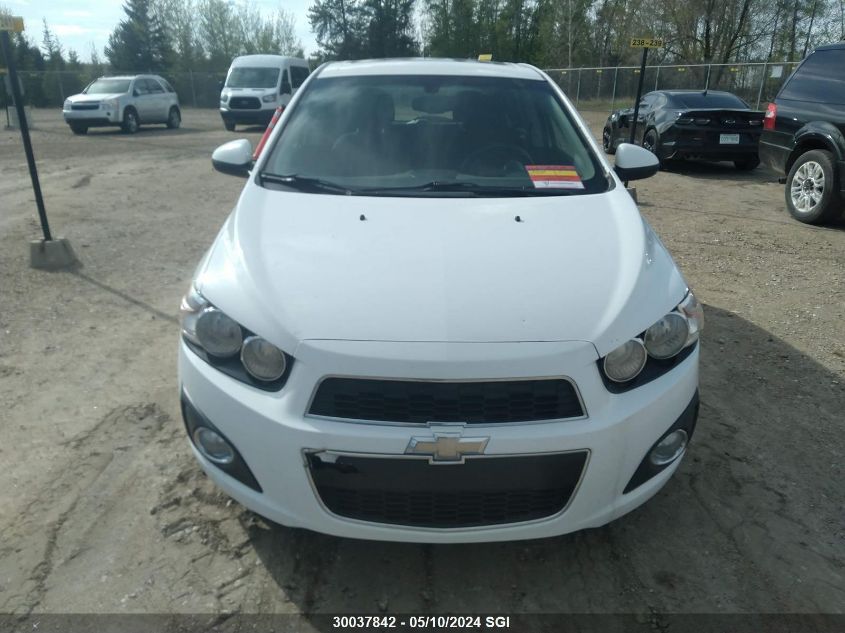 2014 Chevrolet Sonic Lt VIN: 1G1JC6EH2E4135387 Lot: 30037842