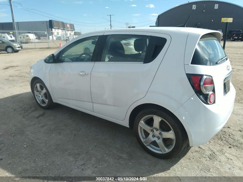 2014 Chevrolet Sonic Lt VIN: 1G1JC6EH2E4135387 Lot: 30037842