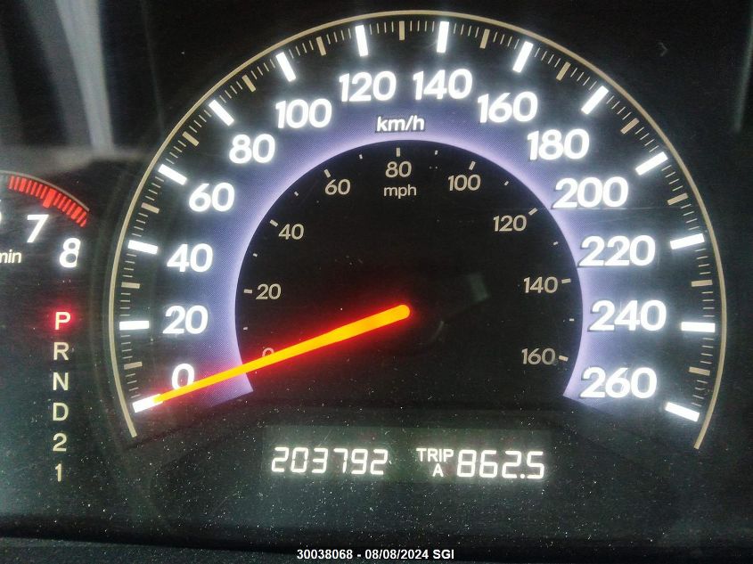 2009 Honda Odyssey Exl VIN: 5FNRL38679B504391 Lot: 30038068