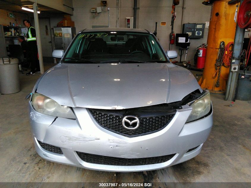 2006 Mazda 3 I VIN: JM1BK12F861519665 Lot: 30037987