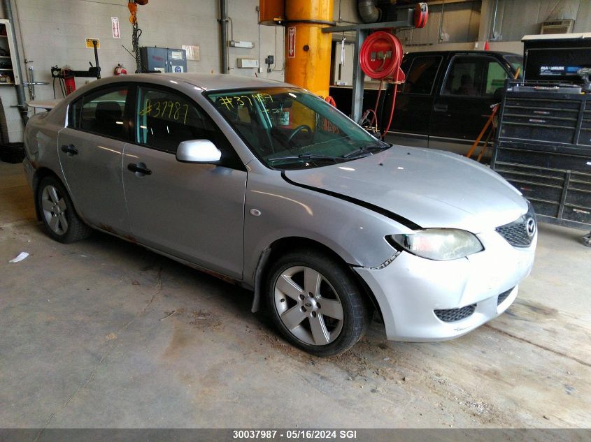 2006 Mazda 3 I VIN: JM1BK12F861519665 Lot: 30037987