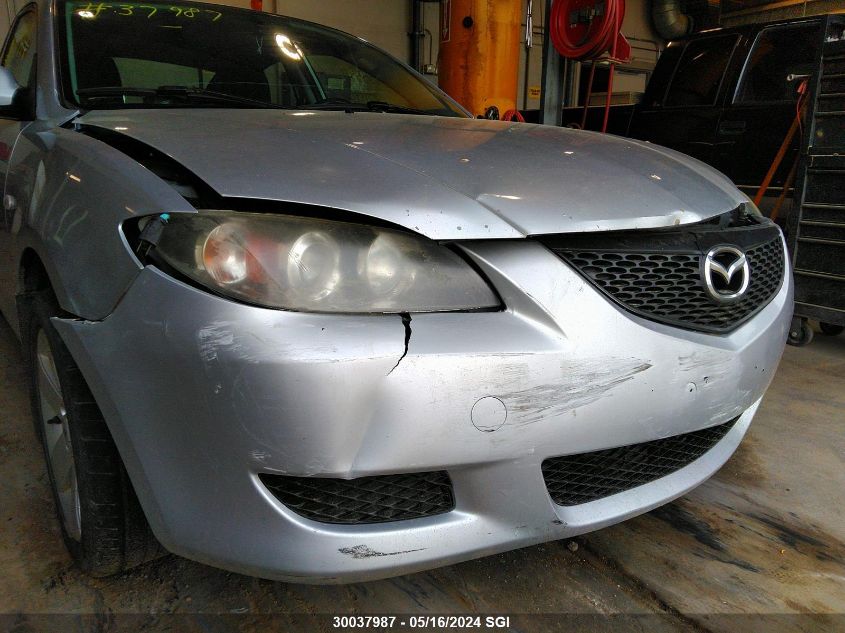 2006 Mazda 3 I VIN: JM1BK12F861519665 Lot: 30037987