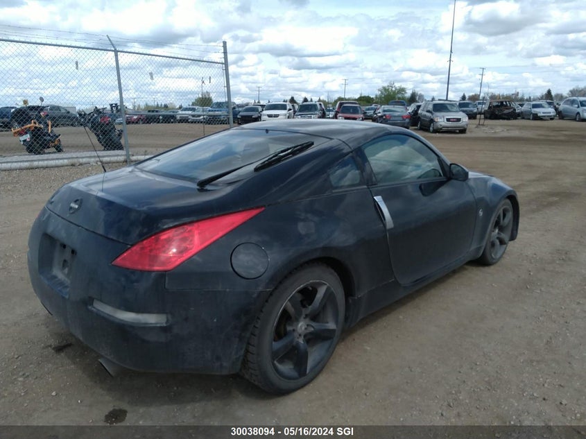 2006 Nissan 350Z Enthusiast VIN: JN1AZ34E36M380215 Lot: 30038094