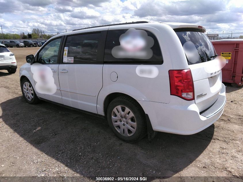 2015 Dodge Grand Caravan Se VIN: 2C4RDGBG2FR702088 Lot: 30036902