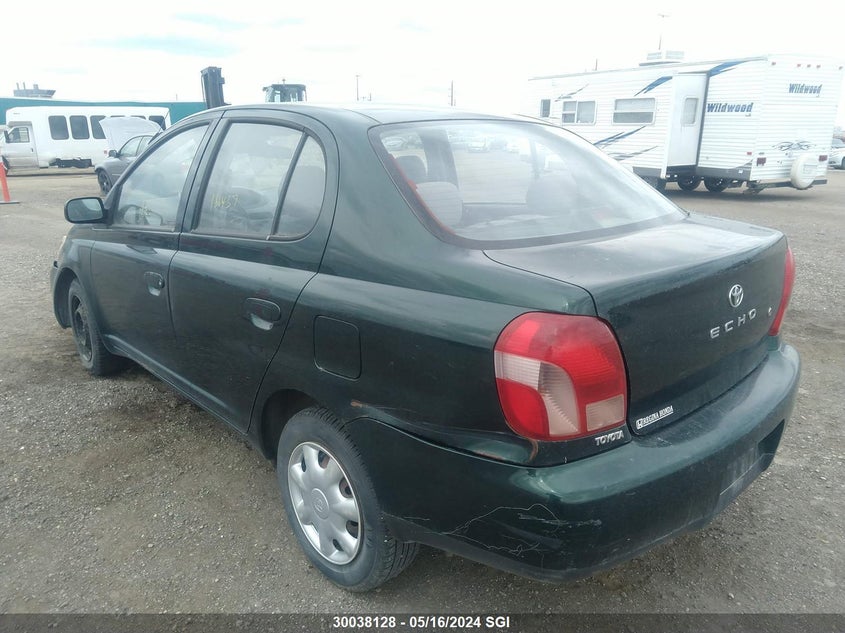 2000 Toyota Echo VIN: JTDBT1238Y0018416 Lot: 30038128
