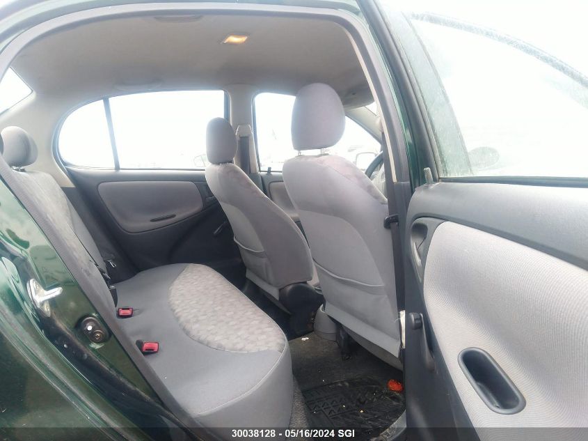 2000 Toyota Echo VIN: JTDBT1238Y0018416 Lot: 30038128