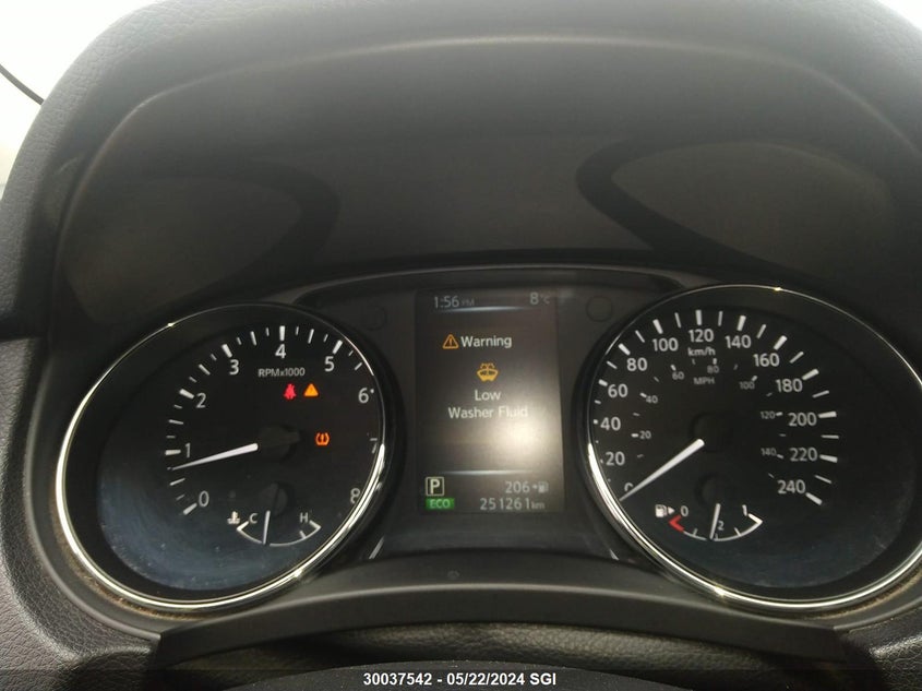 2017 Nissan Rogue Sv/Sl VIN: 5N1AT2MV7HC768416 Lot: 30037542