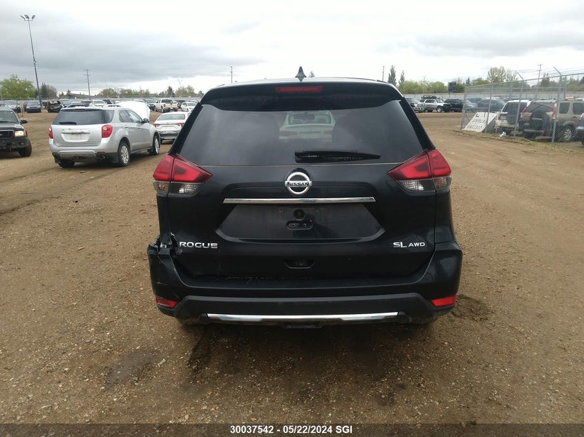 2017 Nissan Rogue Sv/Sl VIN: 5N1AT2MV7HC768416 Lot: 30037542