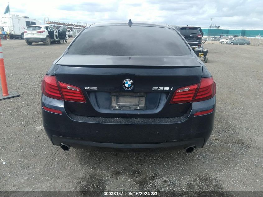 2013 BMW 535 Xi VIN: WBAFU7C52DDU66409 Lot: 30038137
