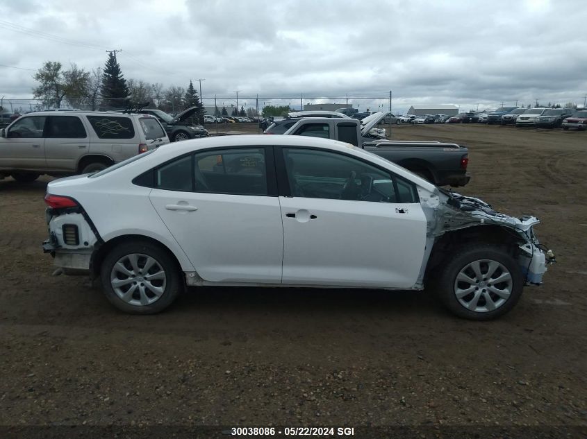 2021 Toyota Corolla Le VIN: 5YFBPMBE4MP254133 Lot: 30038086