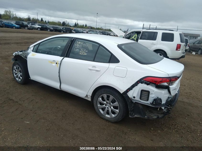 2021 Toyota Corolla Le VIN: 5YFBPMBE4MP254133 Lot: 30038086