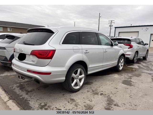 2012 Audi Q7 Prestige VIN: WA1DGCFE6CD001212 Lot: 30038142