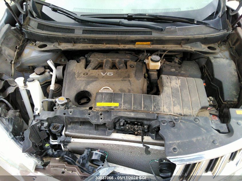 2009 Nissan Murano S/Sl/Le VIN: JN8AZ18W89W146511 Lot: 30037066
