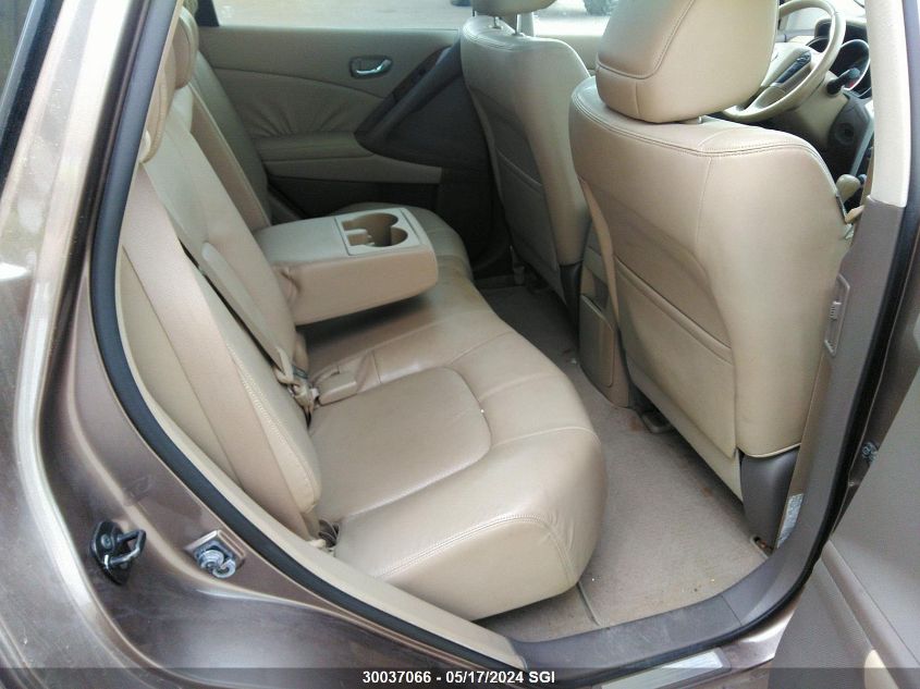 2009 Nissan Murano S/Sl/Le VIN: JN8AZ18W89W146511 Lot: 30037066