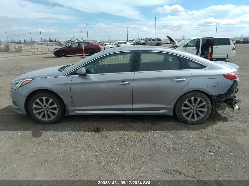 2017 Hyundai Sonata Sport/Limited VIN: 5NPE34AF5HH574597 Lot: 30038148