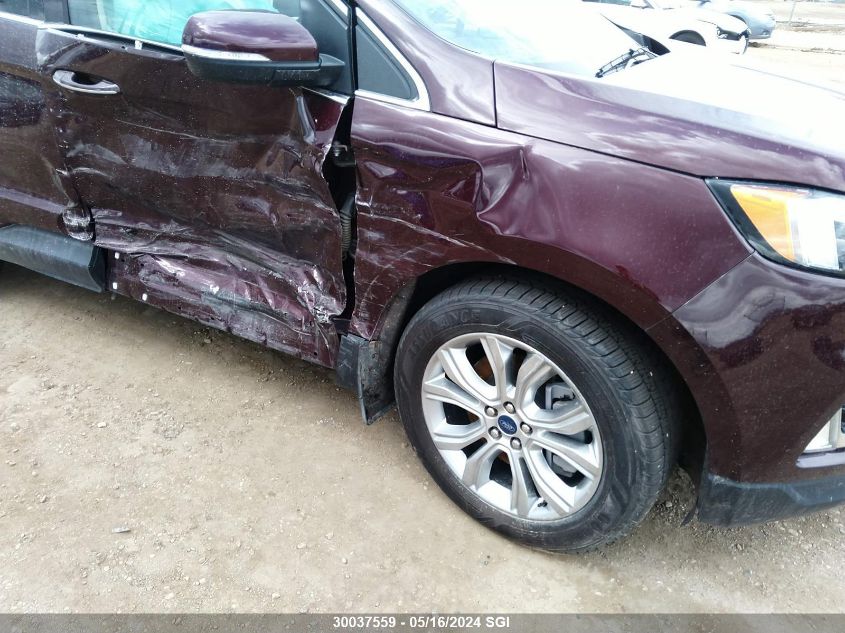 2022 Ford Edge Titanium VIN: 2FMPK4K93NBA38769 Lot: 30037559