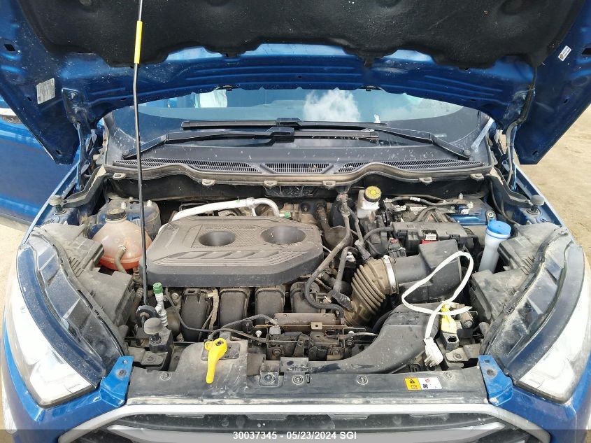 2018 Ford Ecosport Se VIN: MAJ6P1UL4JC194277 Lot: 30037345