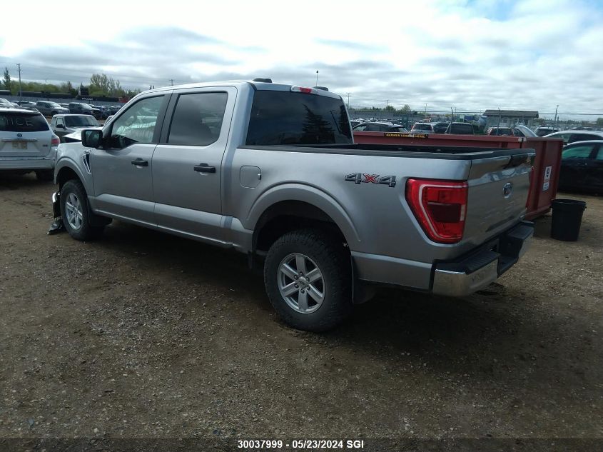 2023 Ford F150 Supercrew VIN: 1FTFW1E82PFC06943 Lot: 30037999