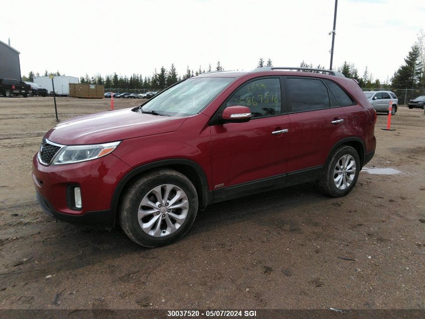 2015 Kia Sorento Ex VIN: 5XYKUDA75FG598217 Lot: 30037520