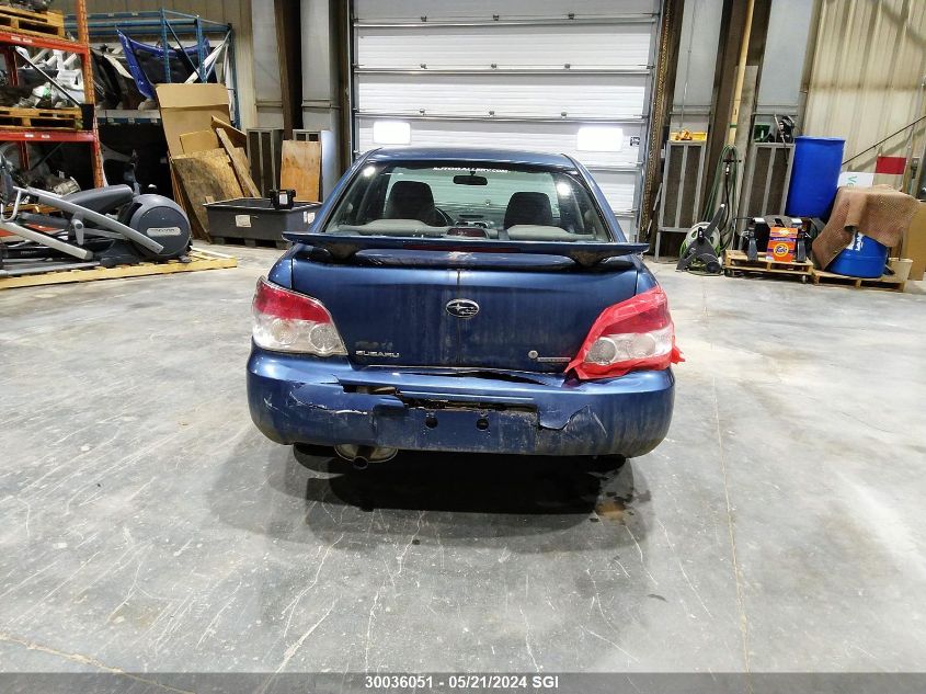 2007 Subaru Impreza 2.5I VIN: JF1GD61687H501910 Lot: 30036051