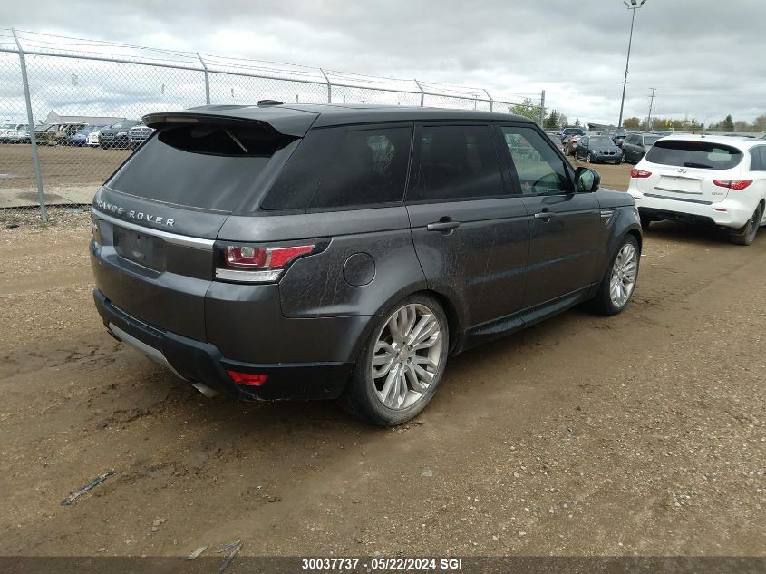 2014 Land Rover Range Rover Sport 3.0L V6 Supercharged Hse VIN: SALWR2WF1EA336998 Lot: 30037737