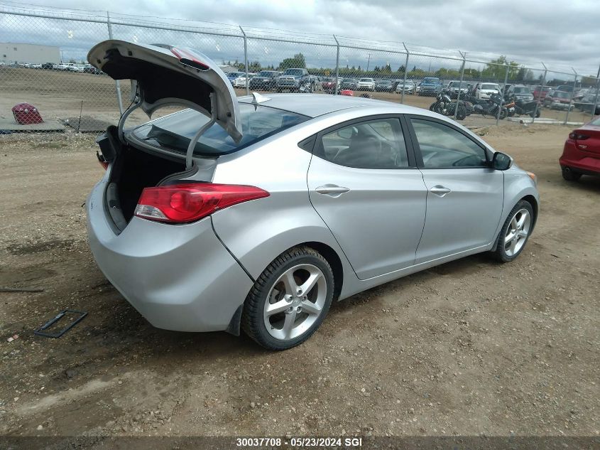 2012 Hyundai Elantra Gls/Limited VIN: 5NPDH4AE6CH062537 Lot: 30037708