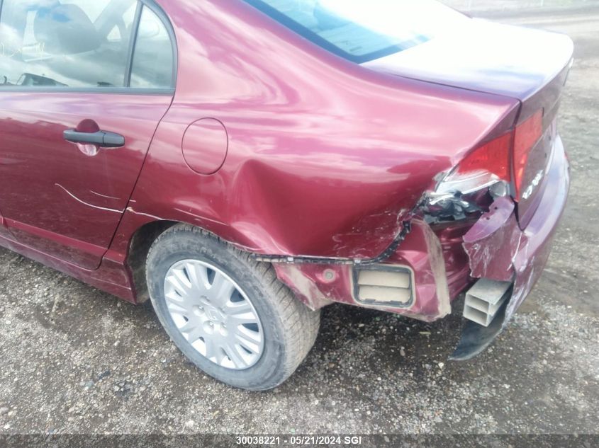 2007 Honda Civic Dx VIN: 2HGFA16387H021393 Lot: 30038221