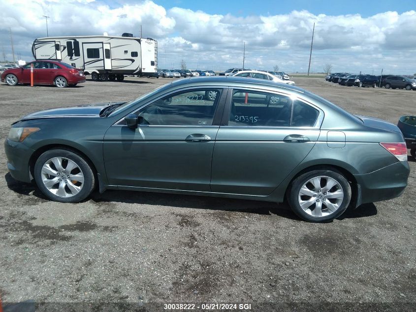 2010 Honda Accord Exl VIN: 1HGCP2F86AA802552 Lot: 30038222