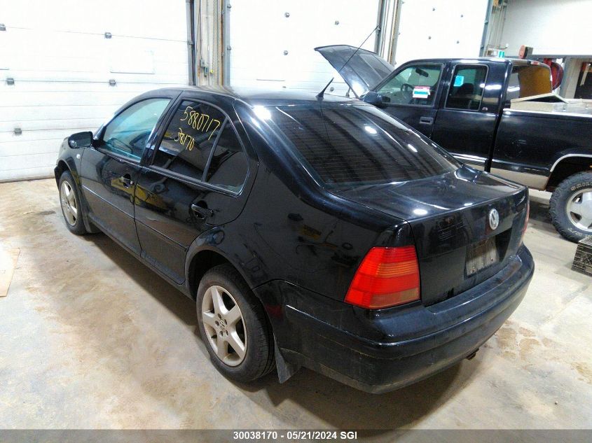 2003 Volkswagen Jetta Gls Tdi VIN: 3VWSP29M93M142626 Lot: 30038170