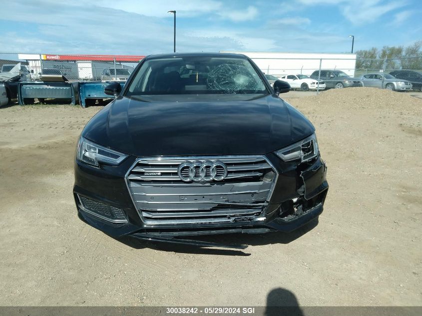 2019 Audi A4 Progressiv VIN: WAUBNAF44KA028064 Lot: 30038242