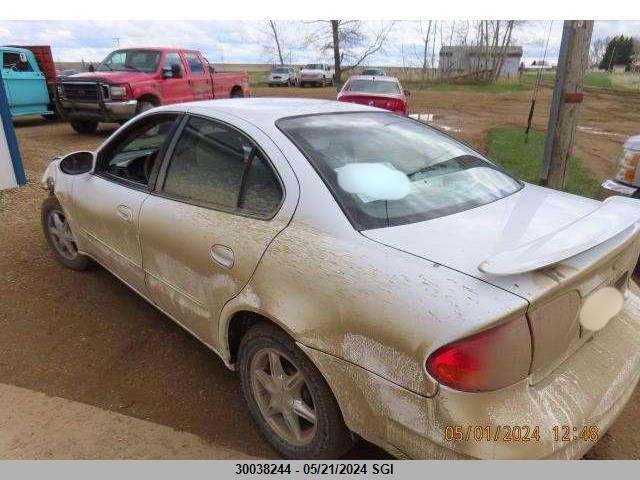 1999 Oldsmobile Alero Gl VIN: 1G3NL52E4XC385218 Lot: 30038244