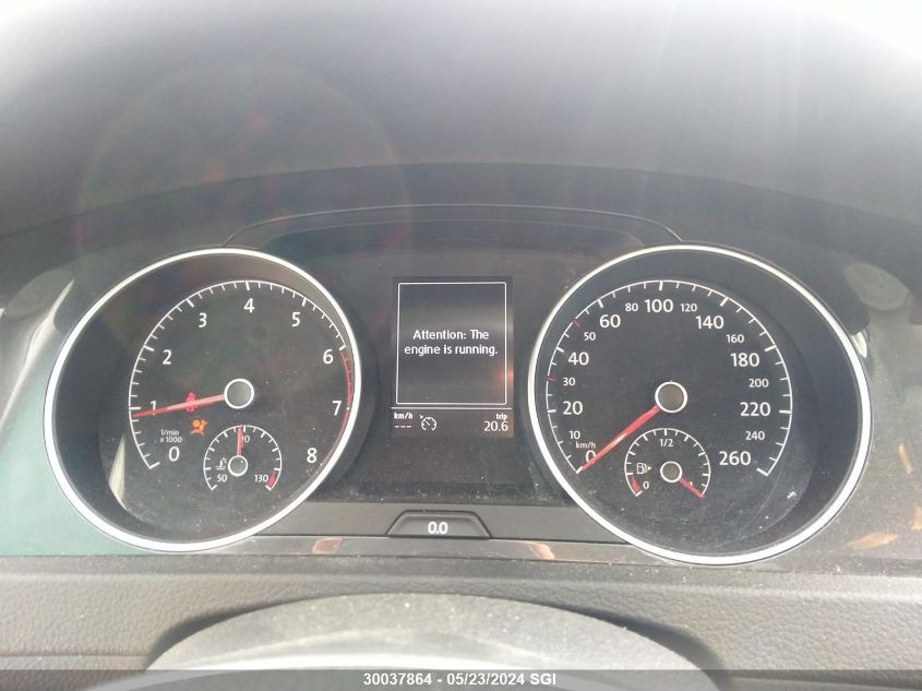 2019 Volkswagen Golf S/Se VIN: 3VWG57AU9KM032890 Lot: 30037864