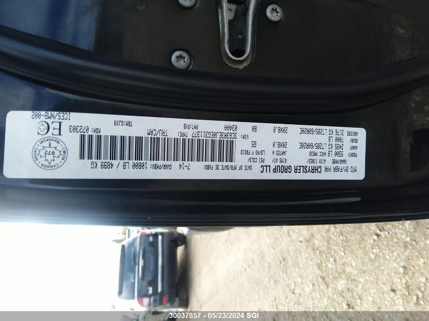 2014 Ram 3500 Laramie VIN: 3C63R3EJ0EG311377 Lot: 30037857