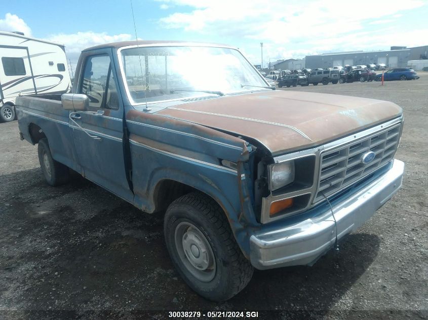 1984 Ford F150 VIN: 2FTEF15Y5ECB19848 Lot: 30038279