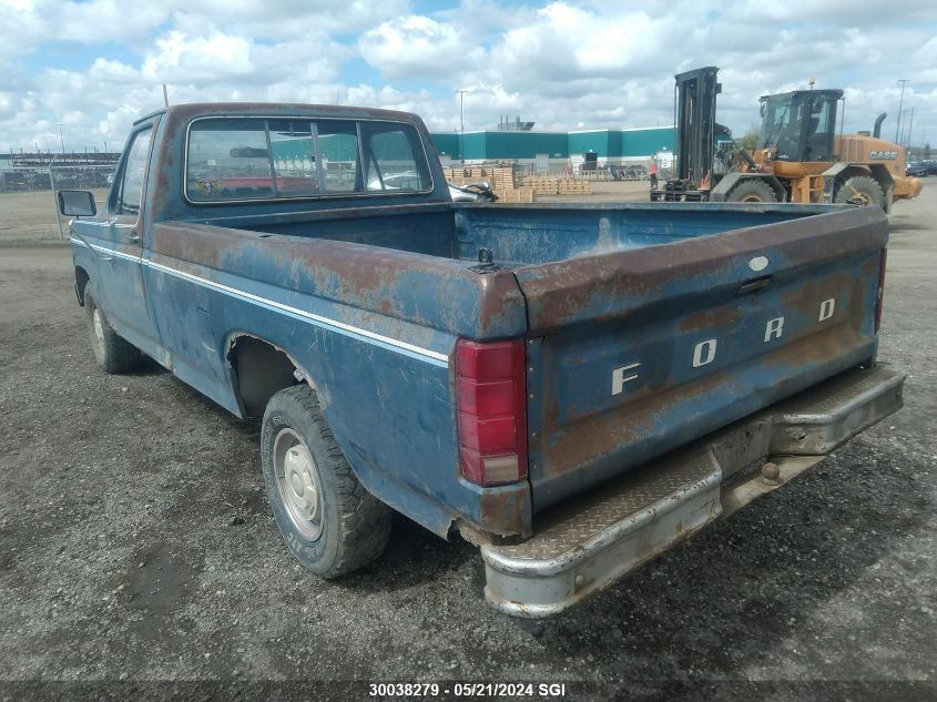 1984 Ford F150 VIN: 2FTEF15Y5ECB19848 Lot: 30038279