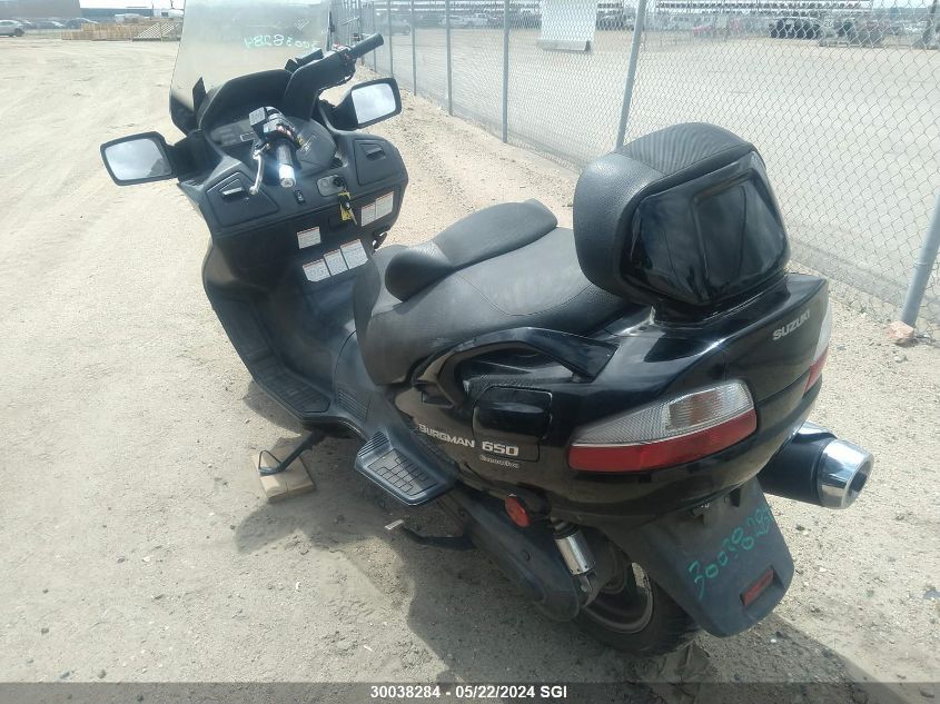 2010 Suzuki An650 A VIN: JS1CP51B9A2100037 Lot: 30038284