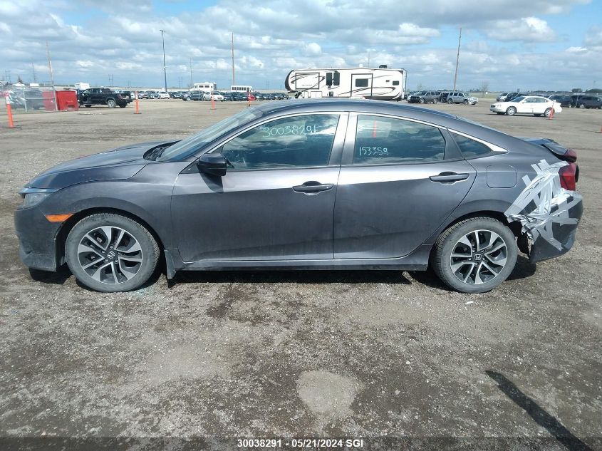2018 Honda Civic Lx VIN: 2HGFC2F53JH002565 Lot: 30038291