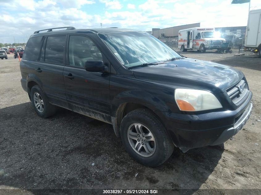 2005 Honda Pilot Exl VIN: 2HKYF18535H526009 Lot: 30038297