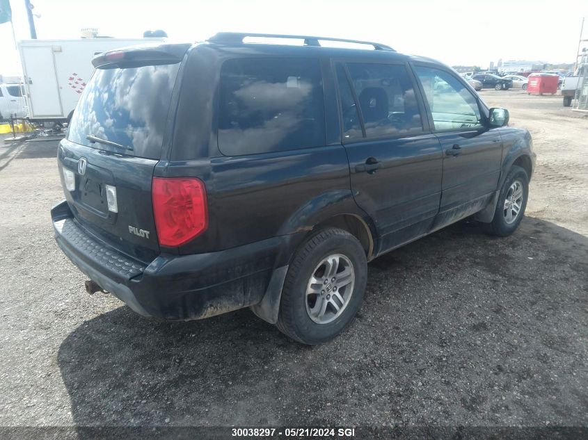 2005 Honda Pilot Exl VIN: 2HKYF18535H526009 Lot: 30038297