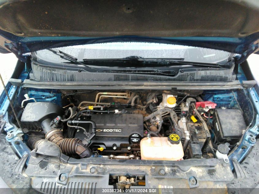 2019 Chevrolet Trax 1Lt VIN: 3GNCJPSB2KL302940 Lot: 30038234