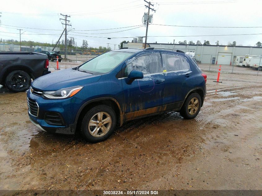 2019 Chevrolet Trax 1Lt VIN: 3GNCJPSB2KL302940 Lot: 30038234