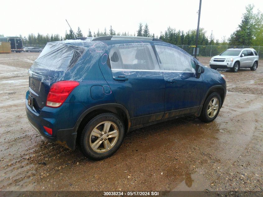 2019 Chevrolet Trax 1Lt VIN: 3GNCJPSB2KL302940 Lot: 30038234