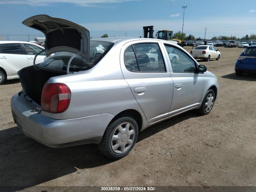 2000 Toyota Echo VIN: JTDBT1236Y0056937 Lot: 30038259