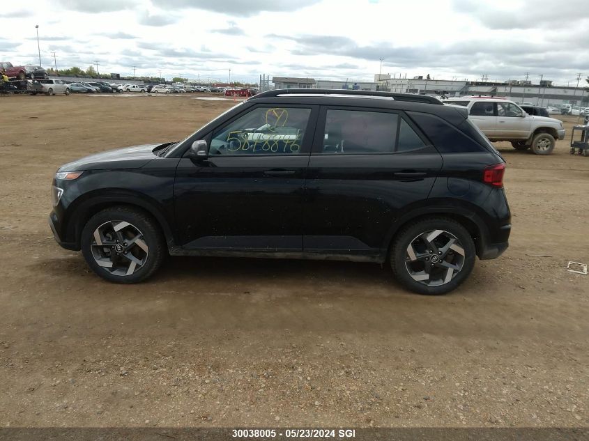 2021 Hyundai Venue Sel/Denim VIN: KMHRC8A34MU108301 Lot: 30038005