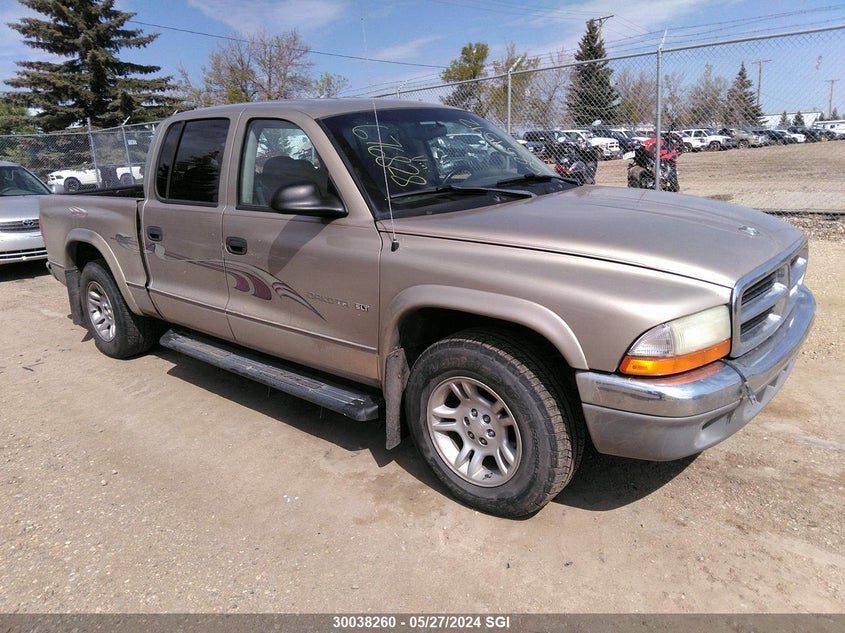 2002 Dodge Dakota Quad Slt VIN: 1B7HL48X92S676828 Lot: 30038260