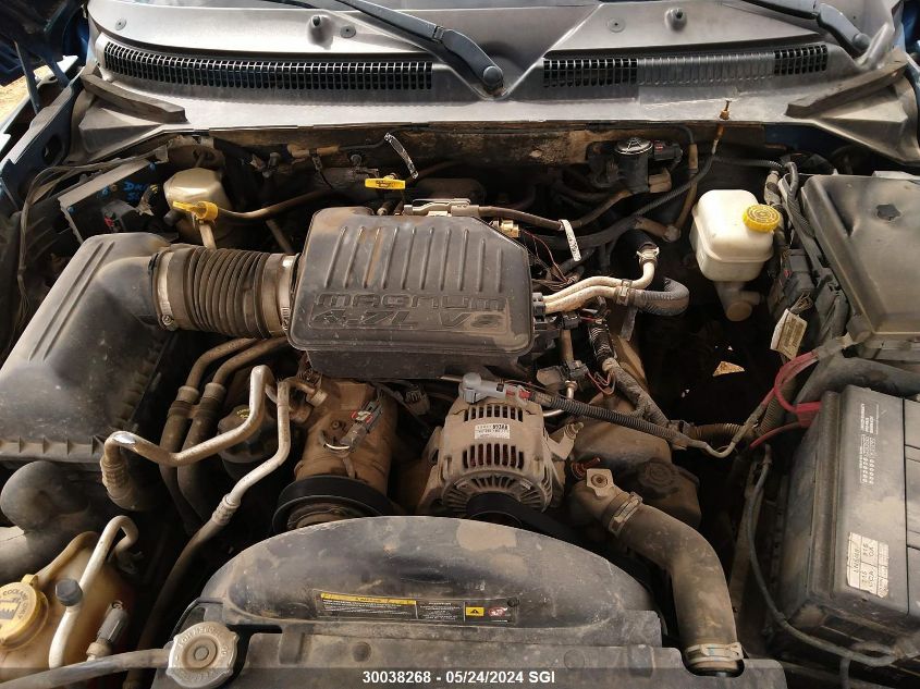 2005 Dodge Dakota Quad Slt VIN: 1D7HW48N65S354020 Lot: 30038268