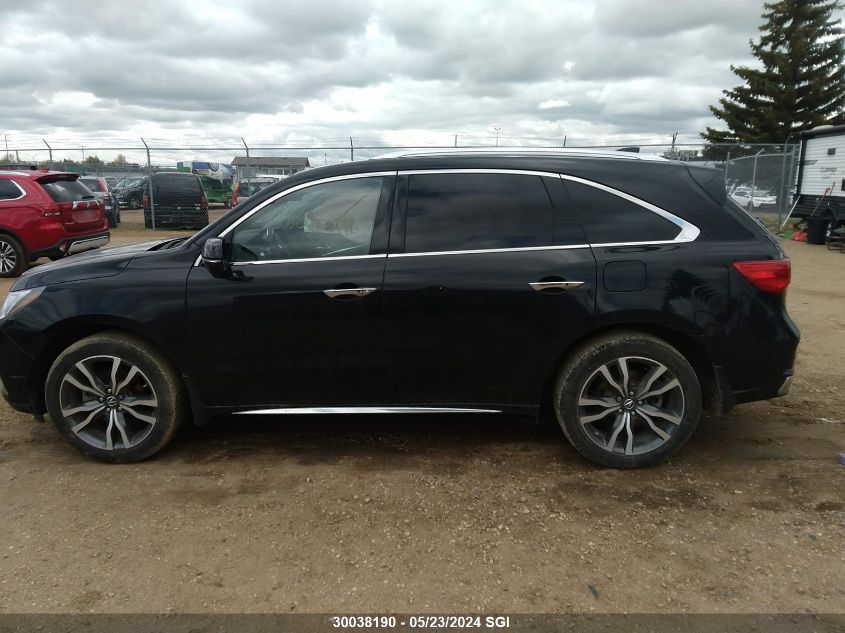 2019 Acura Mdx Advance VIN: 5J8YD4H8XKL804754 Lot: 30038190