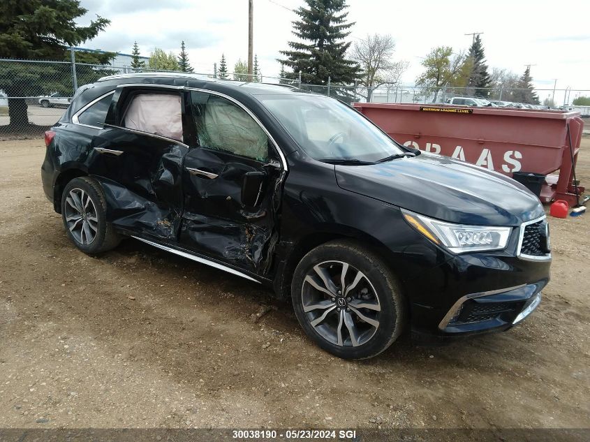 2019 Acura Mdx Advance VIN: 5J8YD4H8XKL804754 Lot: 30038190